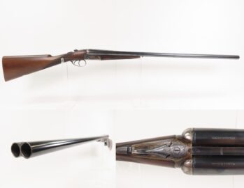 FACTORY ENGRAVED British WEBLEY & SCOTT M700 Double Barrel Modern SHOTGUN 12 Gauge SIDE x SIDE BOXLOCK with CASE COLORS