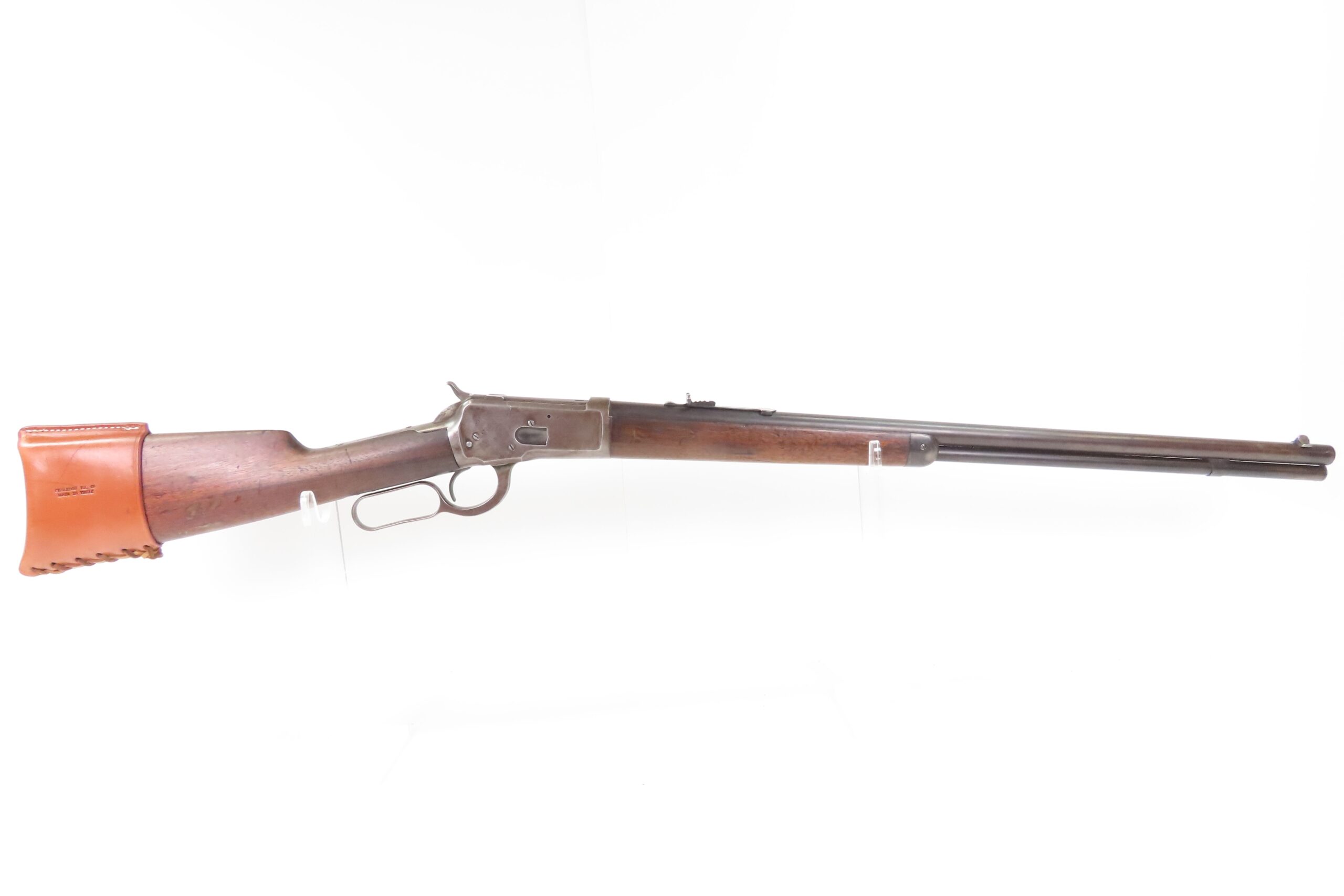 1903 WINCHESTER M1892 Lever Action .32-20 WCF Repeater C&R “THE RIFLEMAN” COLT PISTOL CALIBER Lever Action w/LEATHER BUTTPAD - Image 3