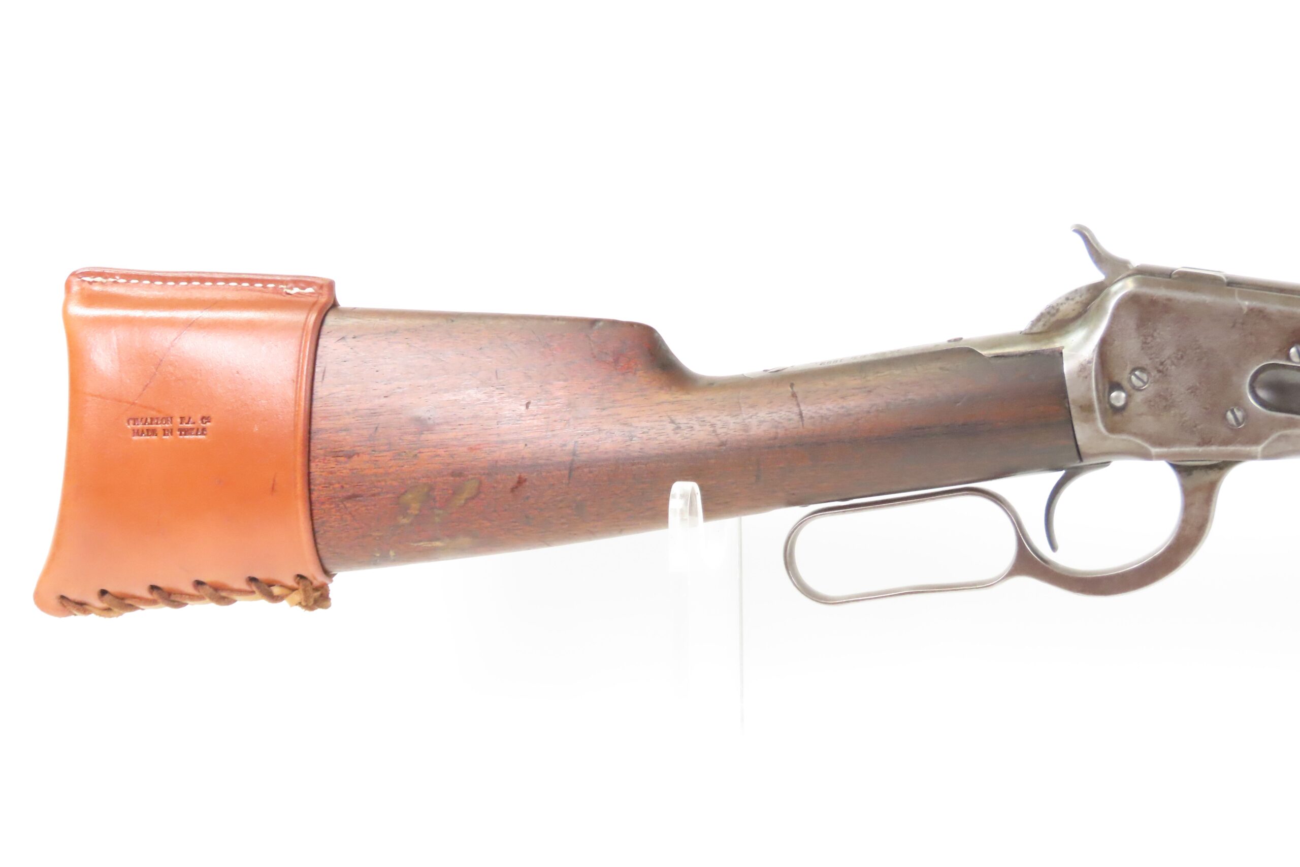 1903 WINCHESTER M1892 Lever Action .32-20 WCF Repeater C&R “THE RIFLEMAN” COLT PISTOL CALIBER Lever Action w/LEATHER BUTTPAD - Image 6