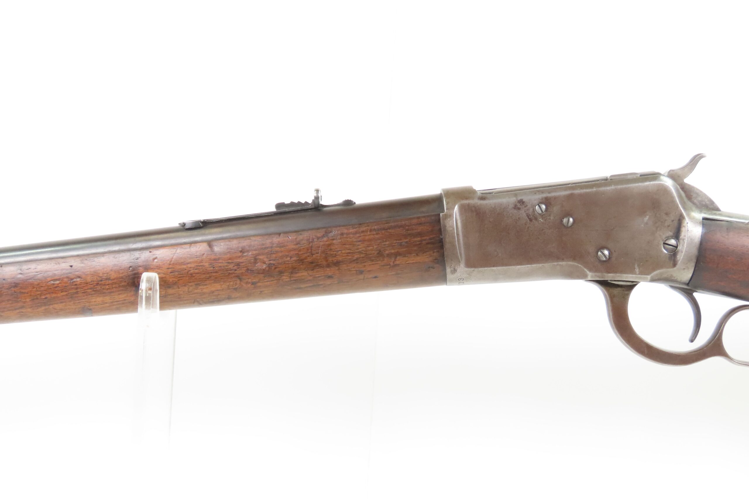 1903 WINCHESTER M1892 Lever Action .32-20 WCF Repeater C&R “THE RIFLEMAN” COLT PISTOL CALIBER Lever Action w/LEATHER BUTTPAD - Image 23