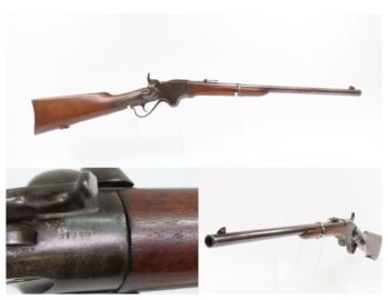 CIVIL WAR|FRONTIER Antique Model 1860 SPENCER SADDLE RING Cavalry Carbine Cutting Edge Repeater of the ACW!