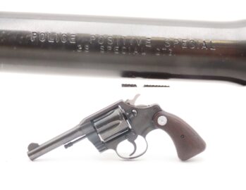 COLT Double Action POLICE POSITIVE .38 Special C&R SELF DEFENSE Revolver    Colt’s Long Standing Widely Produced Revolver Design