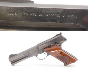 1968-70 mfr. COLT WOODSMAN .22 LR “MATCH TARGET” 3rd Series RF Pistol C&R Third Series of WOODSMAN PISTOLS