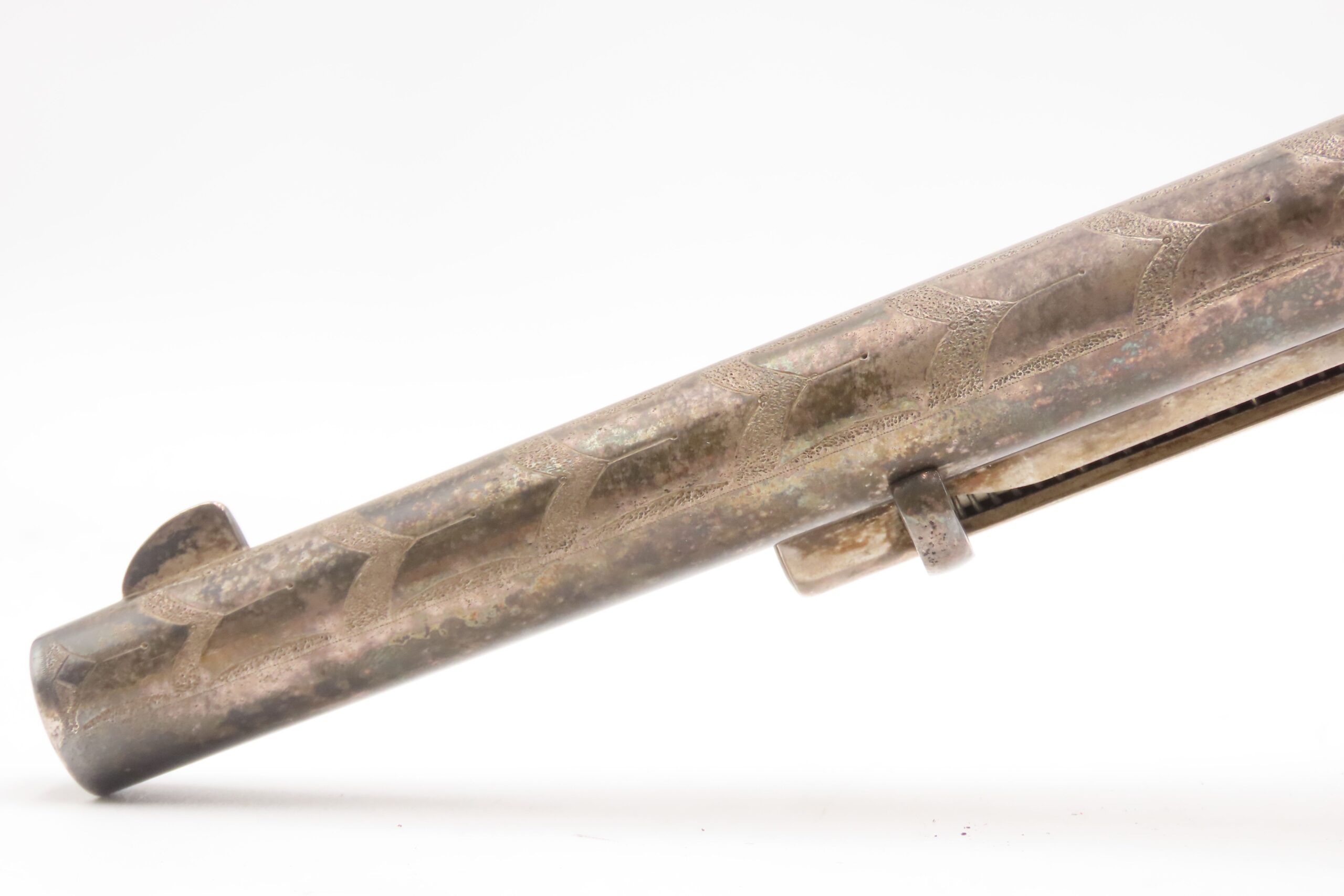 1905 ENGRAVED, SILVER PLATED COLT Bisley SAA .32-20 WCF Revolver C&R CARVED EAGLE & SNAKE IVORY GRIPS - Image 19