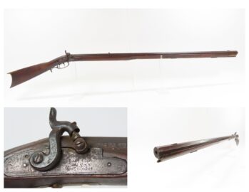 ESCAPED SLAVE MESHACH “MOSE” MOXLEY Long Rifle Ohio Black GUNMAKER Antique African American, Underground Railroad, BELLEFONTAINE, OH