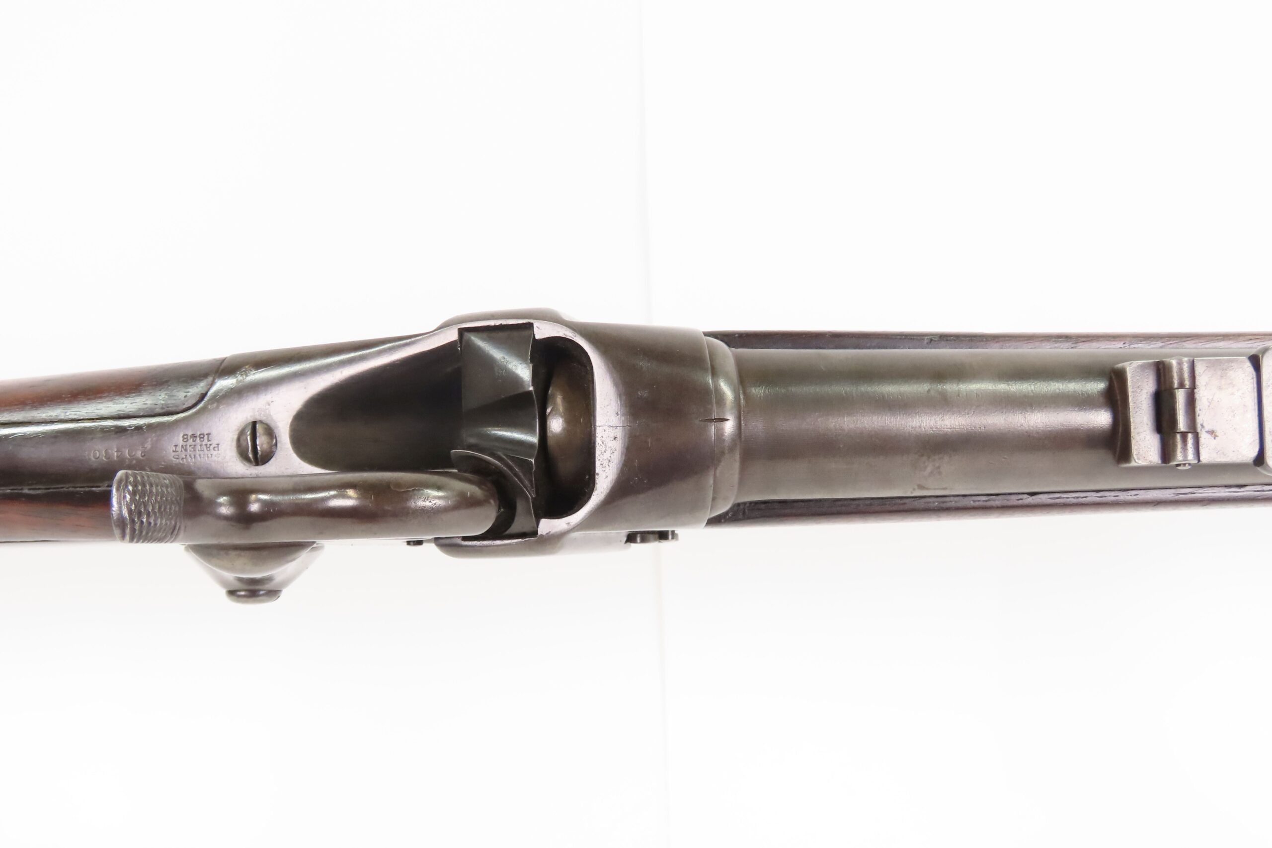Documented EXTREMELY RARE 1 of 263 SHARPS U.S. Navy M1855 Percussion Rifle Only 50 having the ROLLIN WHITE’S PATENT MARKING - Image 15