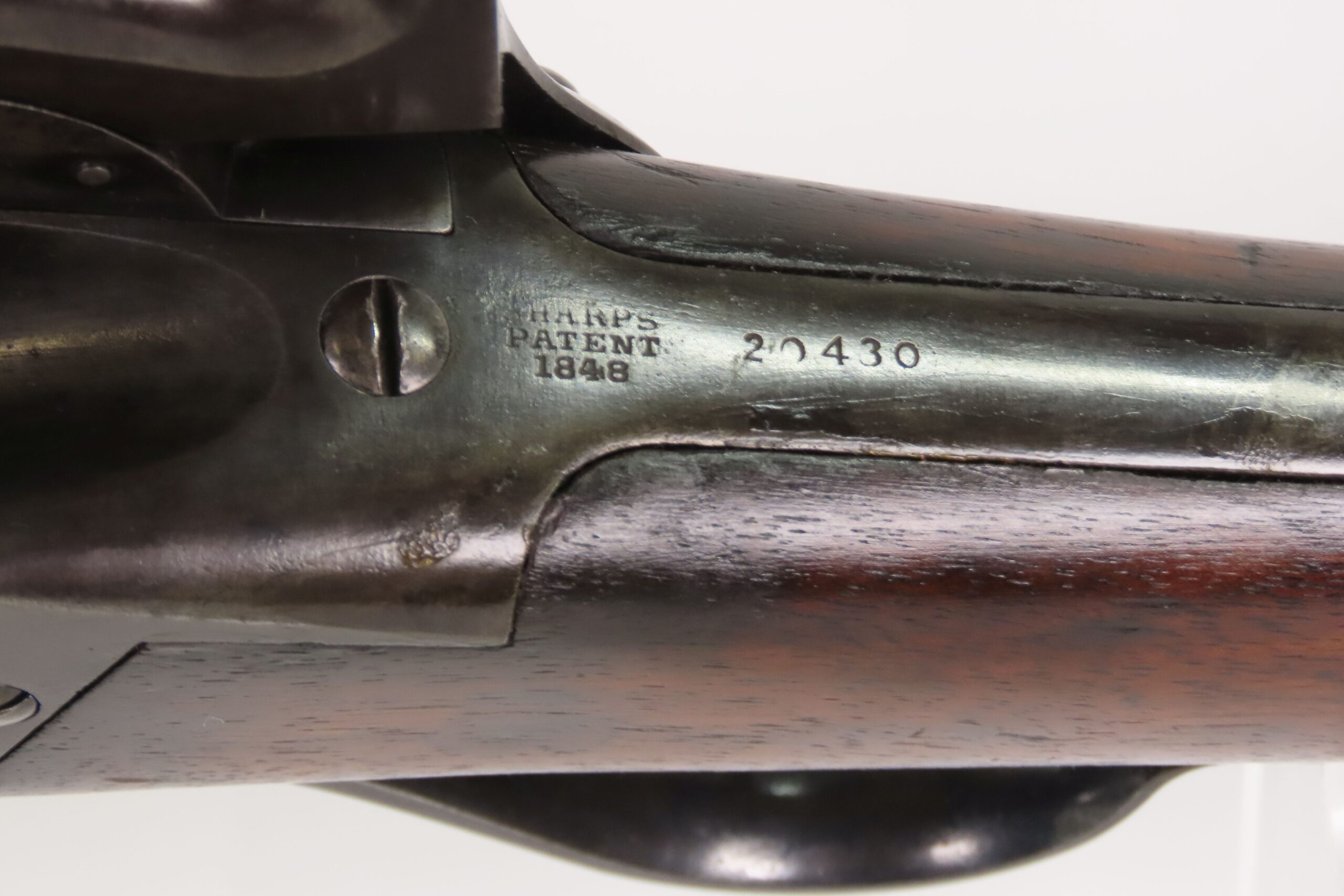 Documented EXTREMELY RARE 1 of 263 SHARPS U.S. Navy M1855 Percussion Rifle Only 50 having the ROLLIN WHITE’S PATENT MARKING - Image 18