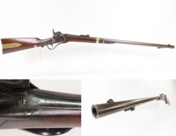 Documented EXTREMELY RARE 1 of 263 SHARPS U.S. Navy M1855 Percussion Rifle  Only 50 having the ROLLIN WHITE’S PATENT MARKING