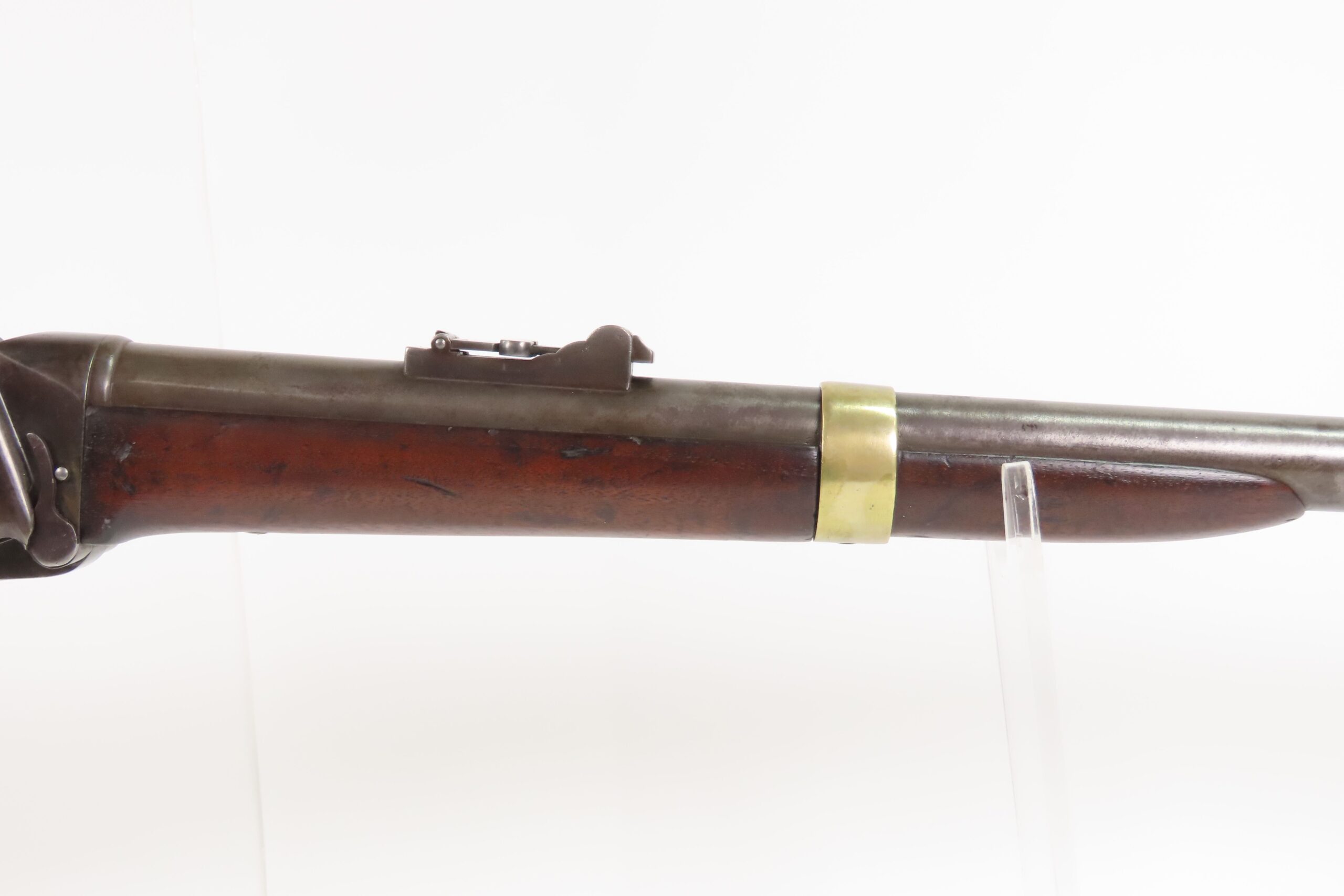 Documented EXTREMELY RARE 1 of 263 SHARPS U.S. Navy M1855 Percussion Rifle Only 50 having the ROLLIN WHITE’S PATENT MARKING - Image 5