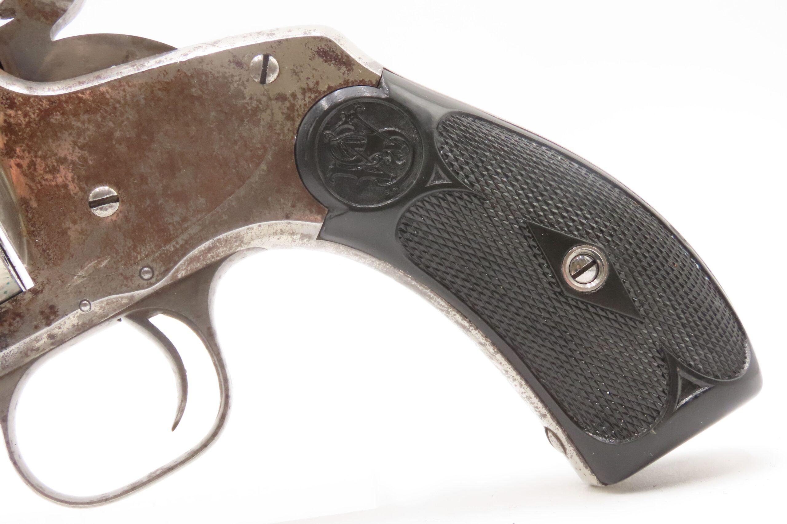 RARE, LETTERED AUSTRALIAN COLONIAL POLICE S&W No. 3 in .44 RUSSIAN Antique 1 OF 30 6 ½” Single Action .44 S&W RUSSIAN w/HOLSTER - Image 20