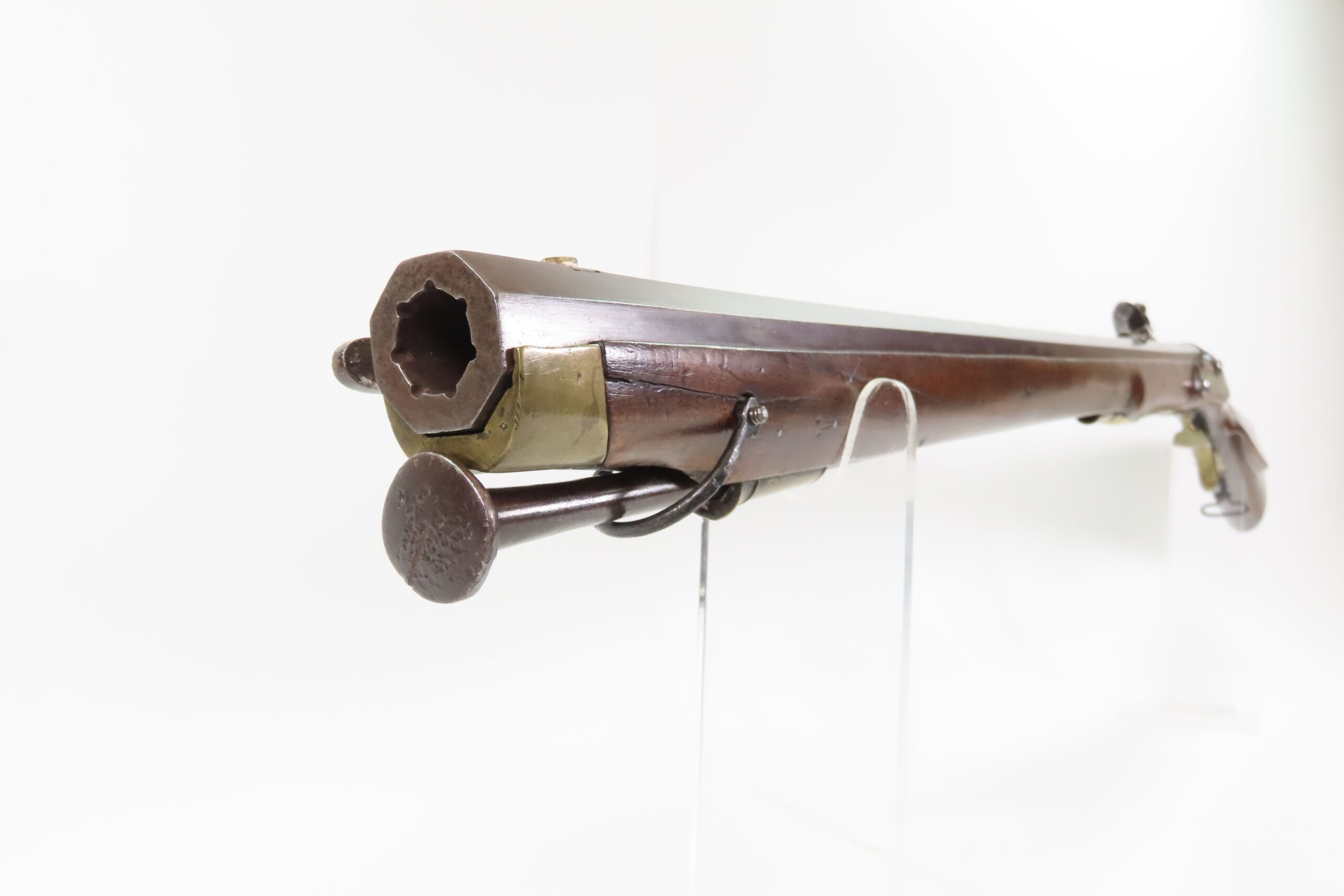 BRITISH Antique DURS EGG FLINTLOCK Germanic JAEGER Rifle Corps .60 Caliber Late -18th Century British Jager Troop Style Military Rifle - Image 22