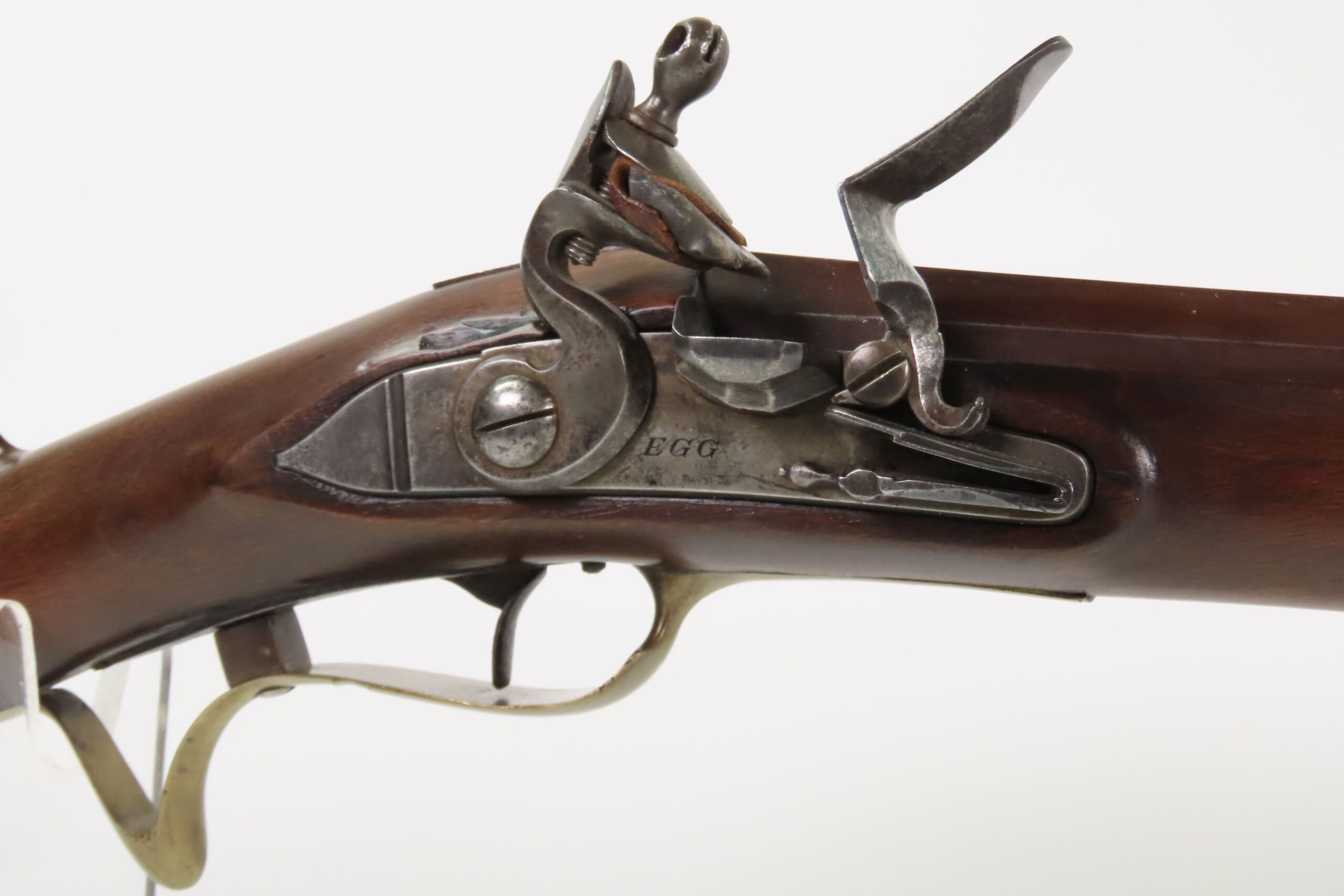 BRITISH Antique DURS EGG FLINTLOCK Germanic JAEGER Rifle Corps .60 Caliber Late -18th Century British Jager Troop Style Military Rifle - Image 8