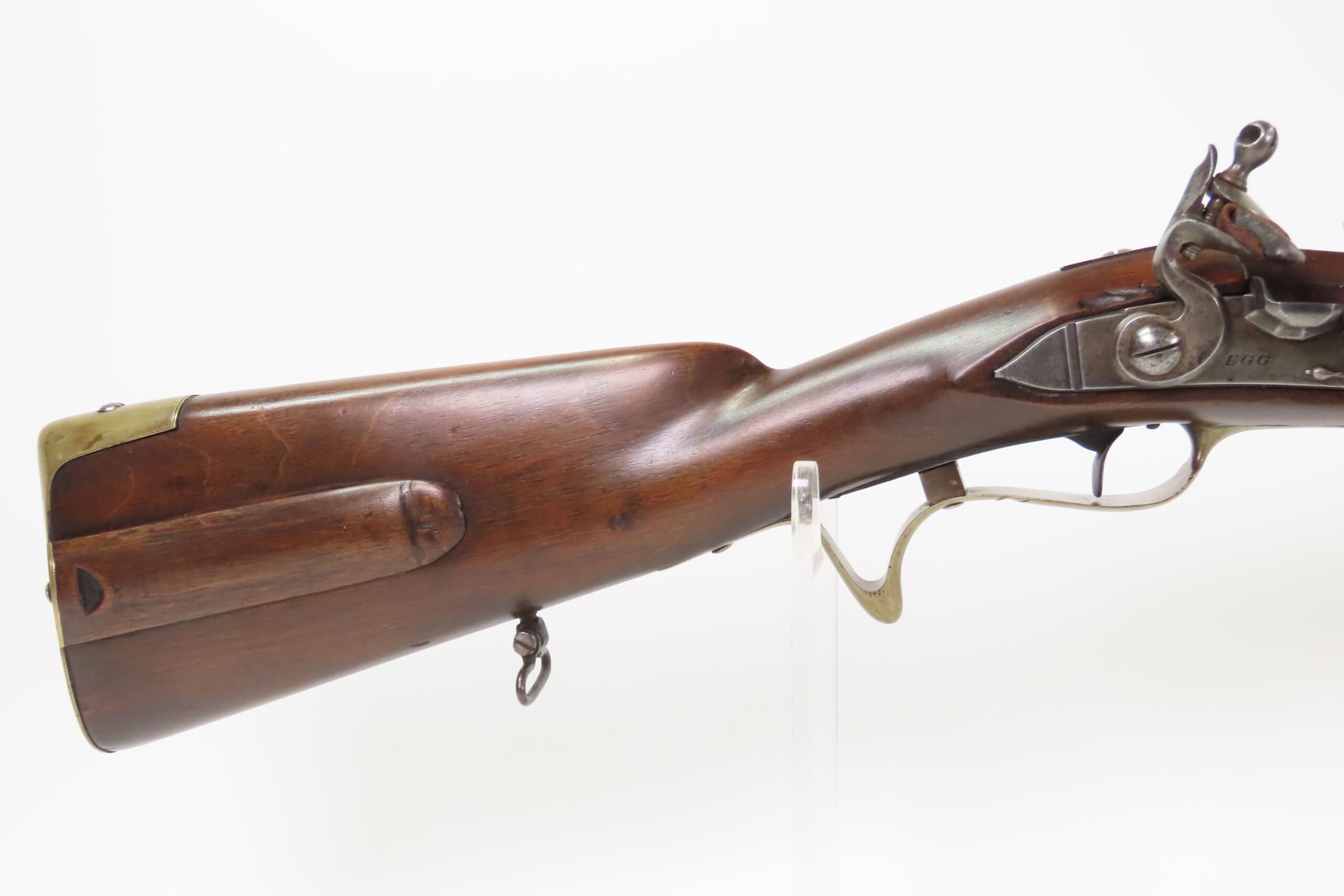 BRITISH Antique DURS EGG FLINTLOCK Germanic JAEGER Rifle Corps .60 Caliber Late -18th Century British Jager Troop Style Military Rifle - Image 7