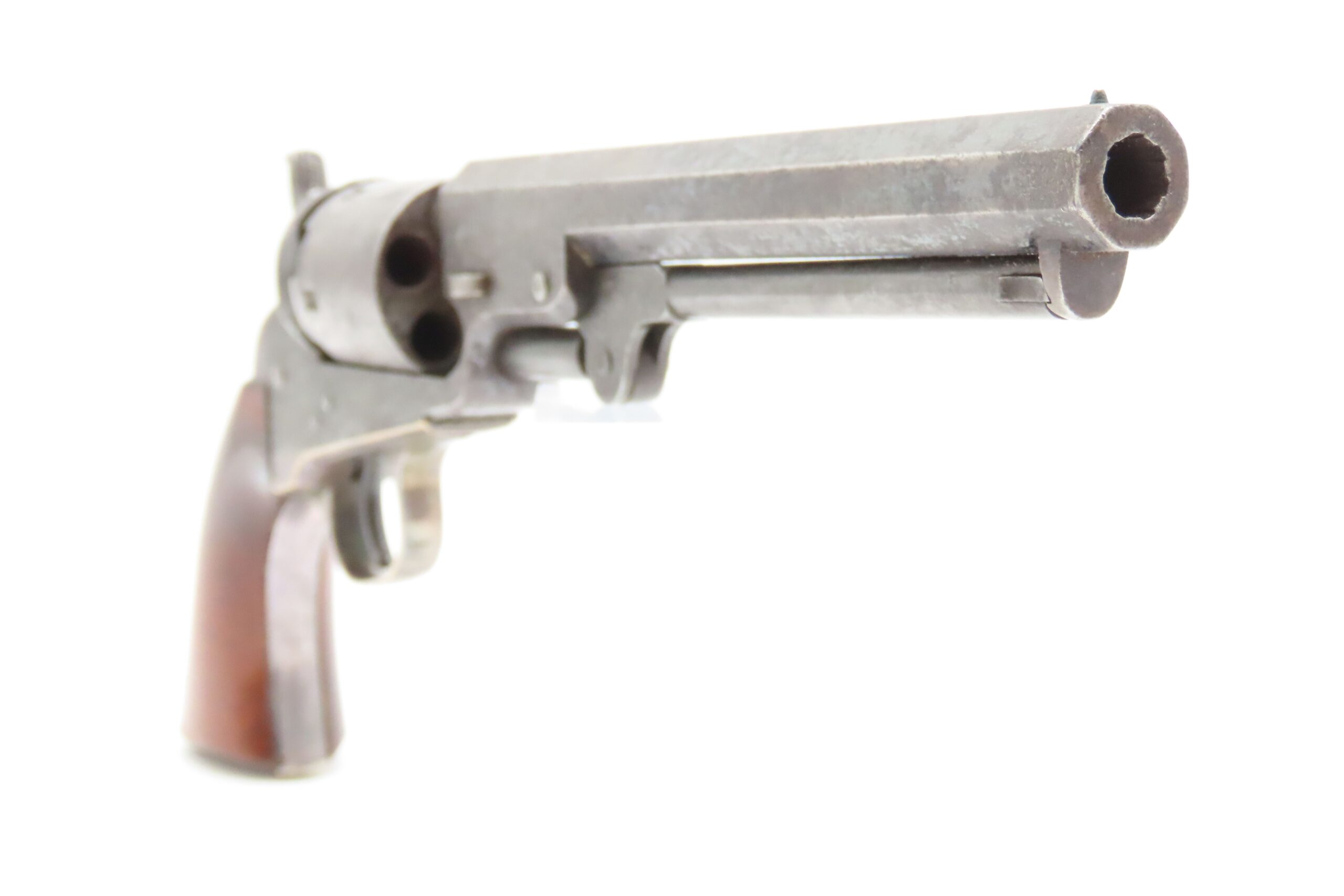 Scarce GUSTAVE YOUNG Factory Engraved COLT M1849 Percussion POCKET Revolver With Hand Engraved “PRESENTATION” Barrel Address - Image 21