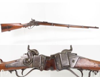 RARE Antique CIVIL WAR U.S. Sharps NEW MODEL 1863 .52 Perc. INFANTRY RIFLE 1 of only 6,140 New Model 1863 Rifles Made