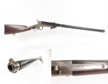 RARE Antique AMERICAN Civil War SHARPS & HANKINS M1862 NAVY Carbine w/COVER One of 6,686 Navy Purchased WITH ORIGINAL COVER