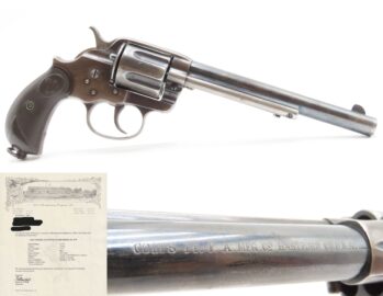 1902 DENVER SHIPPED Factory Lettered COLT M1878 .38-40 WCF Revolver C&R     1 of only 411 7-1/2” Blued .38-40