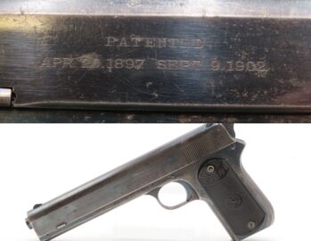 St. Paul Shipped LETTERED COLT M1902 Semi-Auto .38 ACP SPORTING Pistol C&R RARE; 1 of 6,927 “Sporting” Models Manufactured