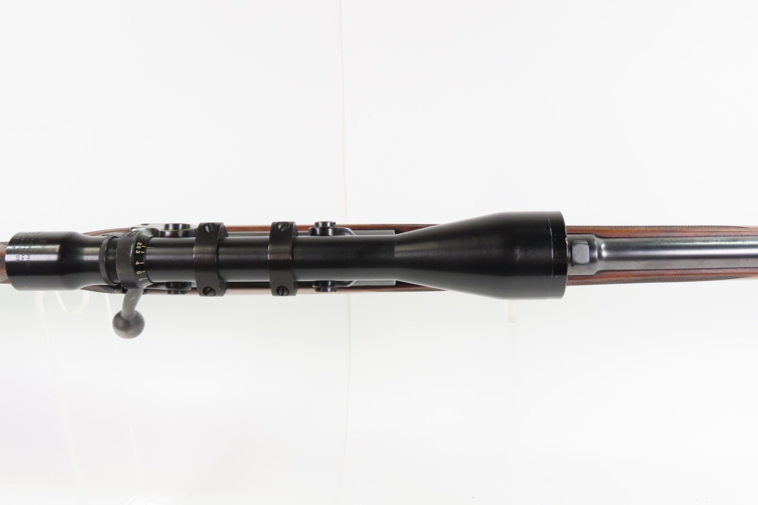 Pre-64 WINCHESTER Model 70 .30-06 Sporting BOLT ACTION BAUSCH & LOMB SCOPE 1941 mfr. with Replaced Walnut Stock - Image 11