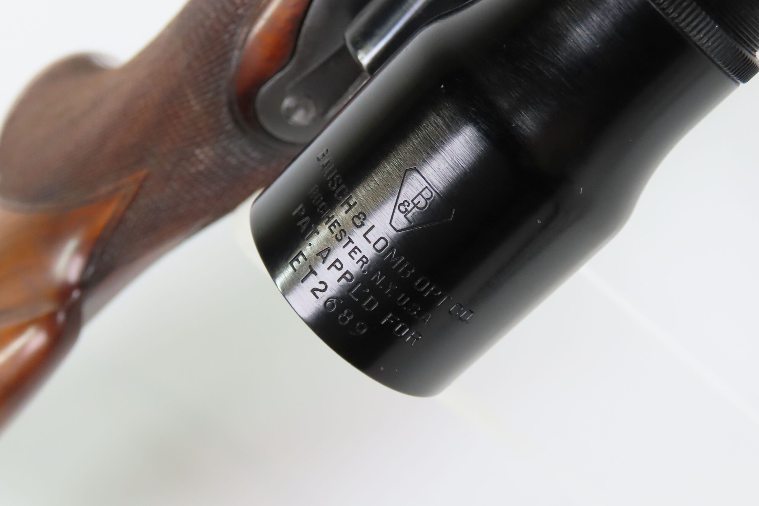 Pre-64 WINCHESTER Model 70 .30-06 Sporting BOLT ACTION BAUSCH & LOMB SCOPE 1941 mfr. with Replaced Walnut Stock - Image 13