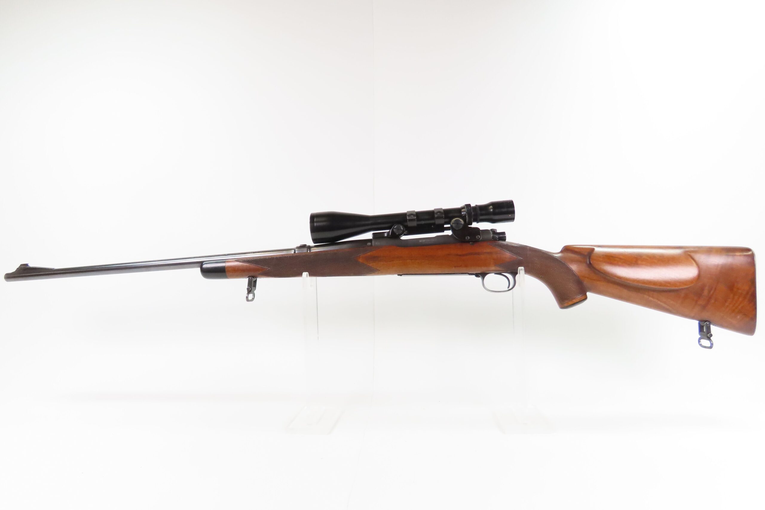 Pre-64 WINCHESTER Model 70 .30-06 Sporting BOLT ACTION BAUSCH & LOMB SCOPE 1941 mfr. with Replaced Walnut Stock - Image 14