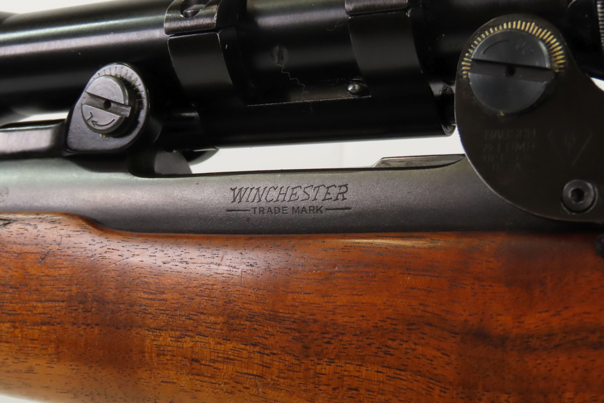 Pre-64 WINCHESTER Model 70 .30-06 Sporting BOLT ACTION BAUSCH & LOMB SCOPE 1941 mfr. with Replaced Walnut Stock - Image 19