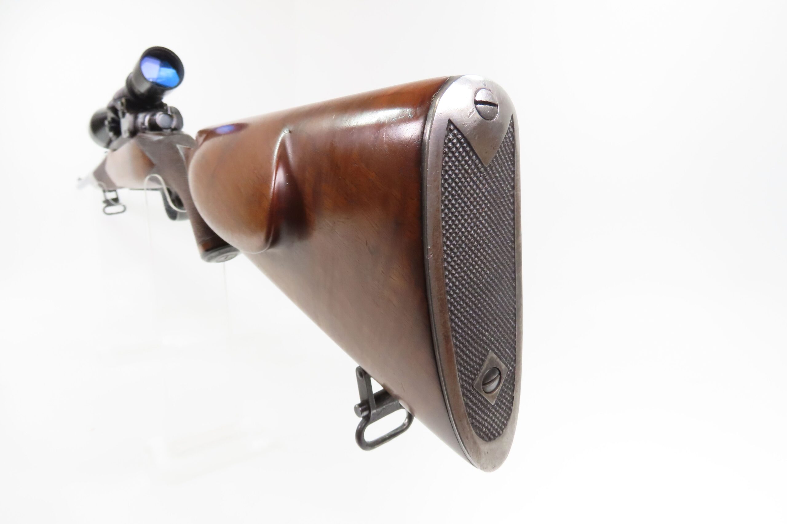 Pre-64 WINCHESTER Model 70 .30-06 Sporting BOLT ACTION BAUSCH & LOMB SCOPE 1941 mfr. with Replaced Walnut Stock - Image 22