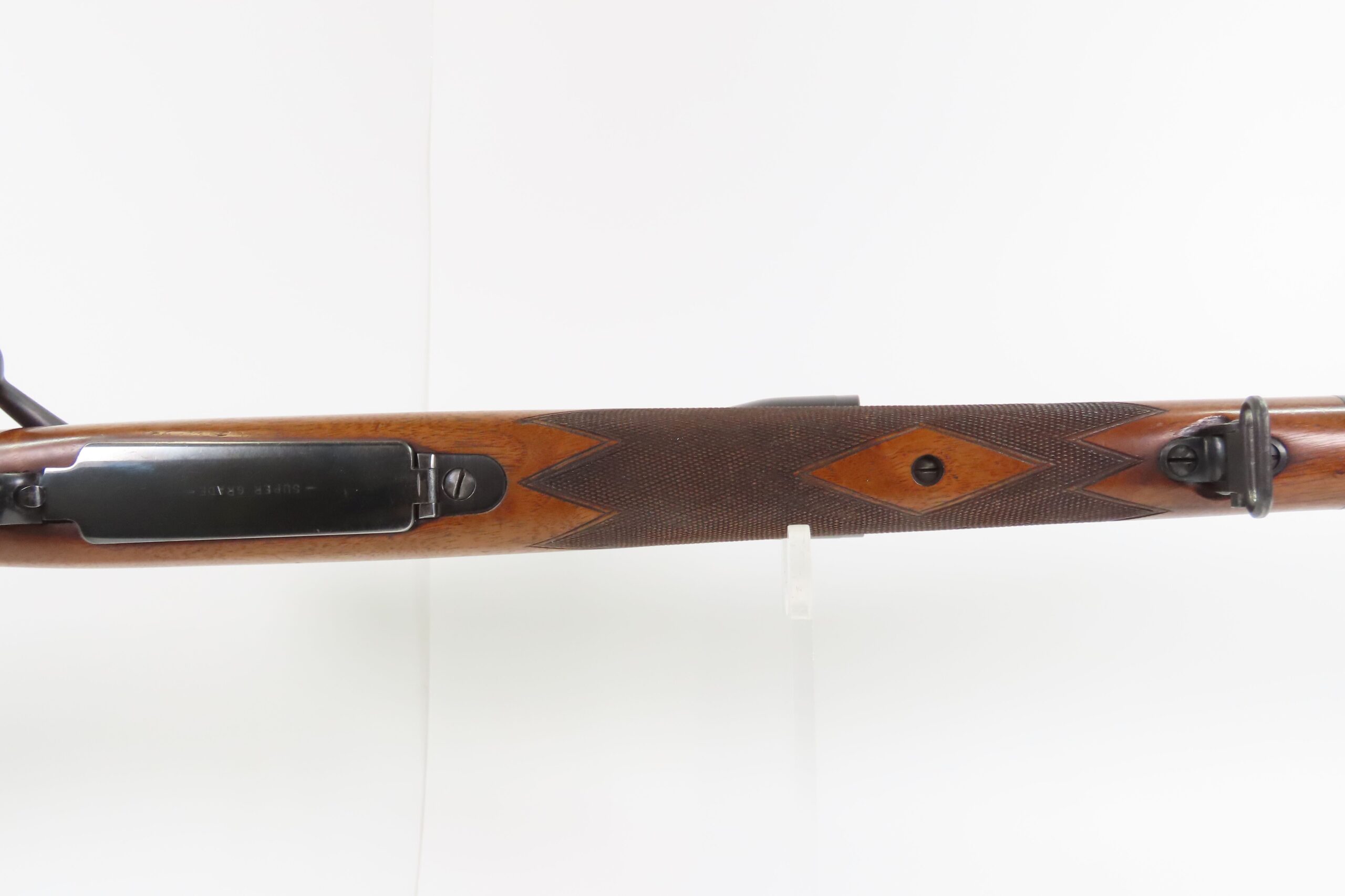 Pre-64 WINCHESTER Model 70 .30-06 Sporting BOLT ACTION BAUSCH & LOMB SCOPE 1941 mfr. with Replaced Walnut Stock - Image 8