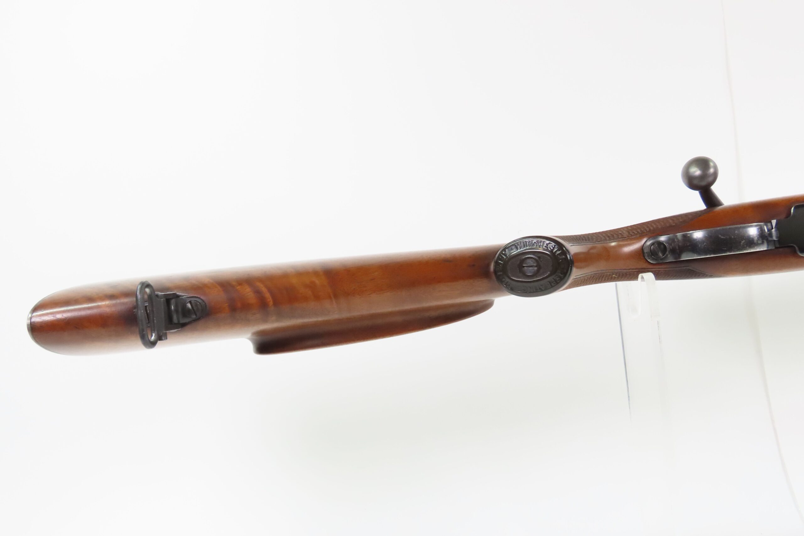 Pre-64 WINCHESTER Model 70 .30-06 Sporting BOLT ACTION BAUSCH & LOMB SCOPE 1941 mfr. with Replaced Walnut Stock - Image 9