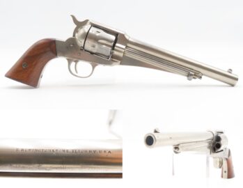 DESIREABLE Antique REMINGTON M1875 .44-40 WCF Single Action ARMY Revolver   JESSE and FRANK JAMES Revolver of Choice