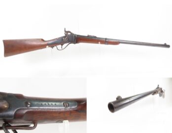 Antique SHARPS New Model 1863 CARTRIDGE CONVERSION Smoothbored SR Carbine CIVIL WAR/WILD WEST Carbine Converted to a Shotgun