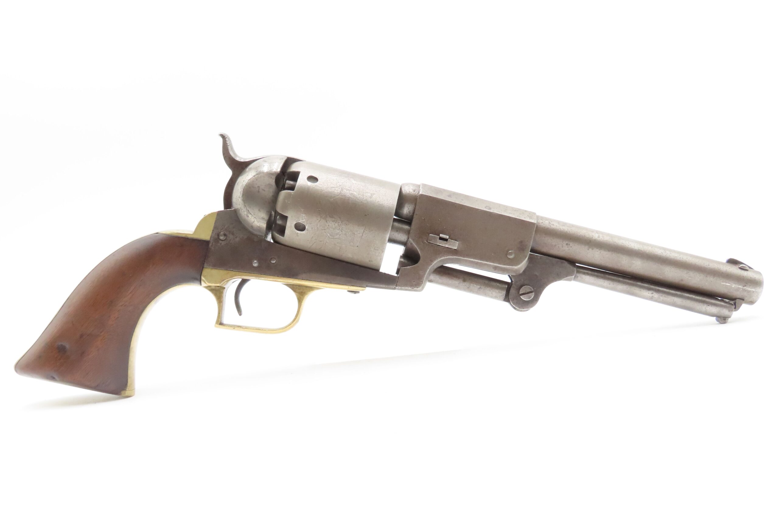 1849 mfr. U.S. COLT 1st Model DRAGOON .44 Percussion Revolver CIVIL WAR Era Colt’s RARE and DESIRABLE Pistol w/CYLINDER SCENE - Image 3