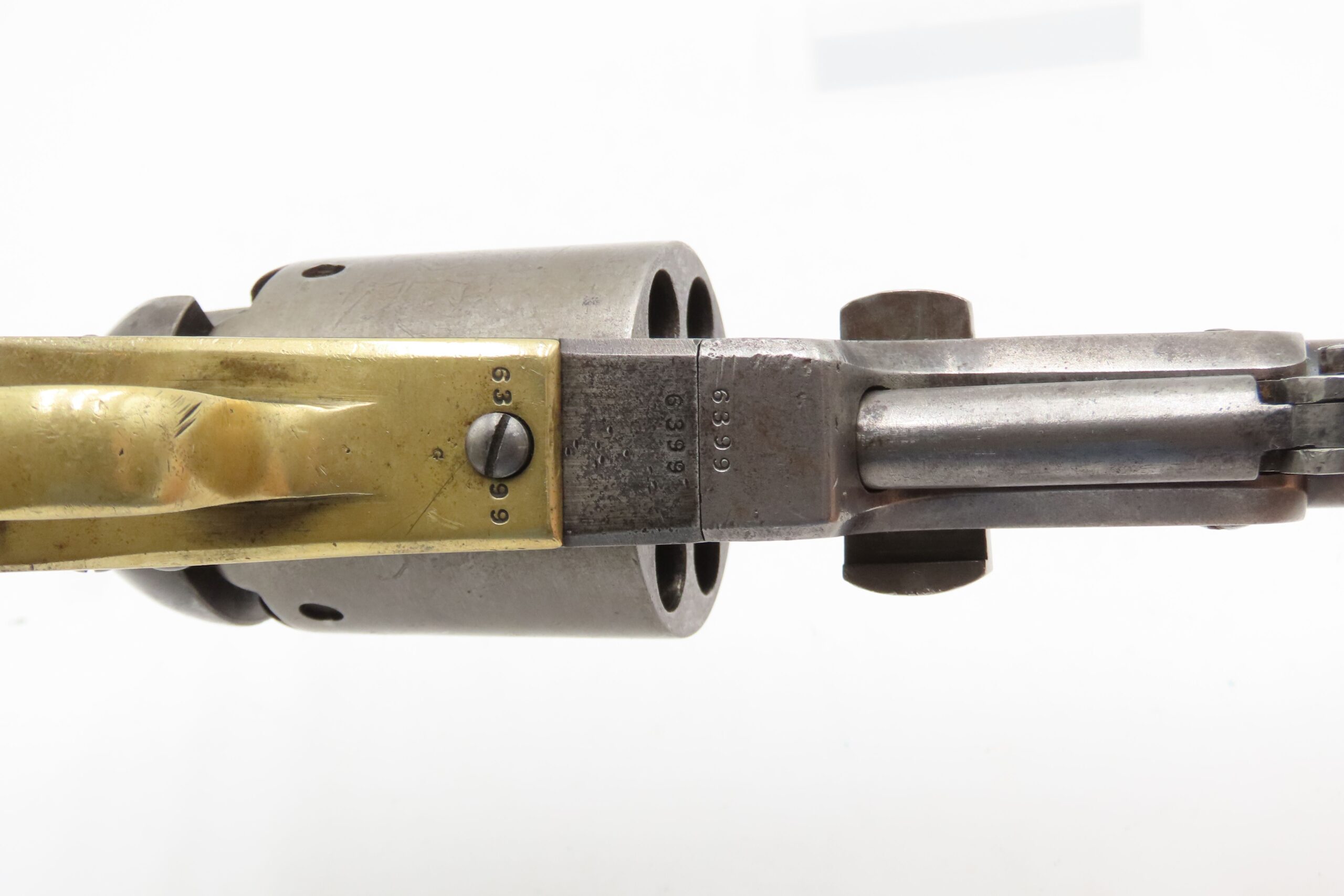 1849 mfr. U.S. COLT 1st Model DRAGOON .44 Percussion Revolver CIVIL WAR Era Colt’s RARE and DESIRABLE Pistol w/CYLINDER SCENE - Image 9