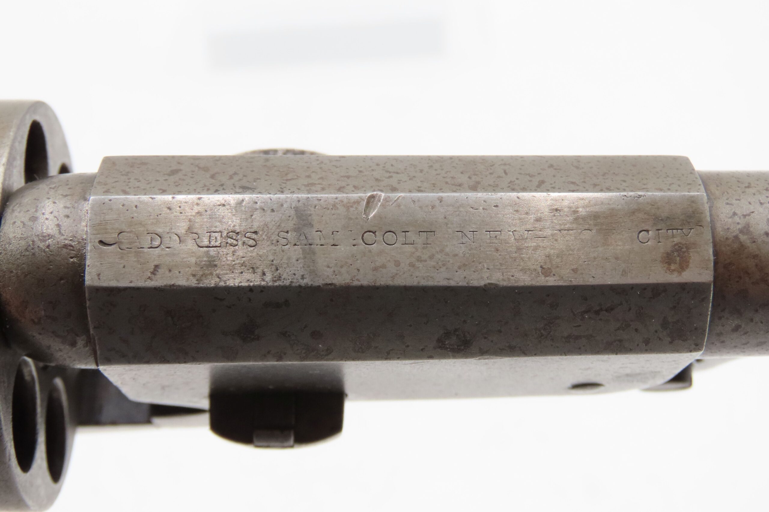 1849 mfr. U.S. COLT 1st Model DRAGOON .44 Percussion Revolver CIVIL WAR Era Colt’s RARE and DESIRABLE Pistol w/CYLINDER SCENE - Image 14