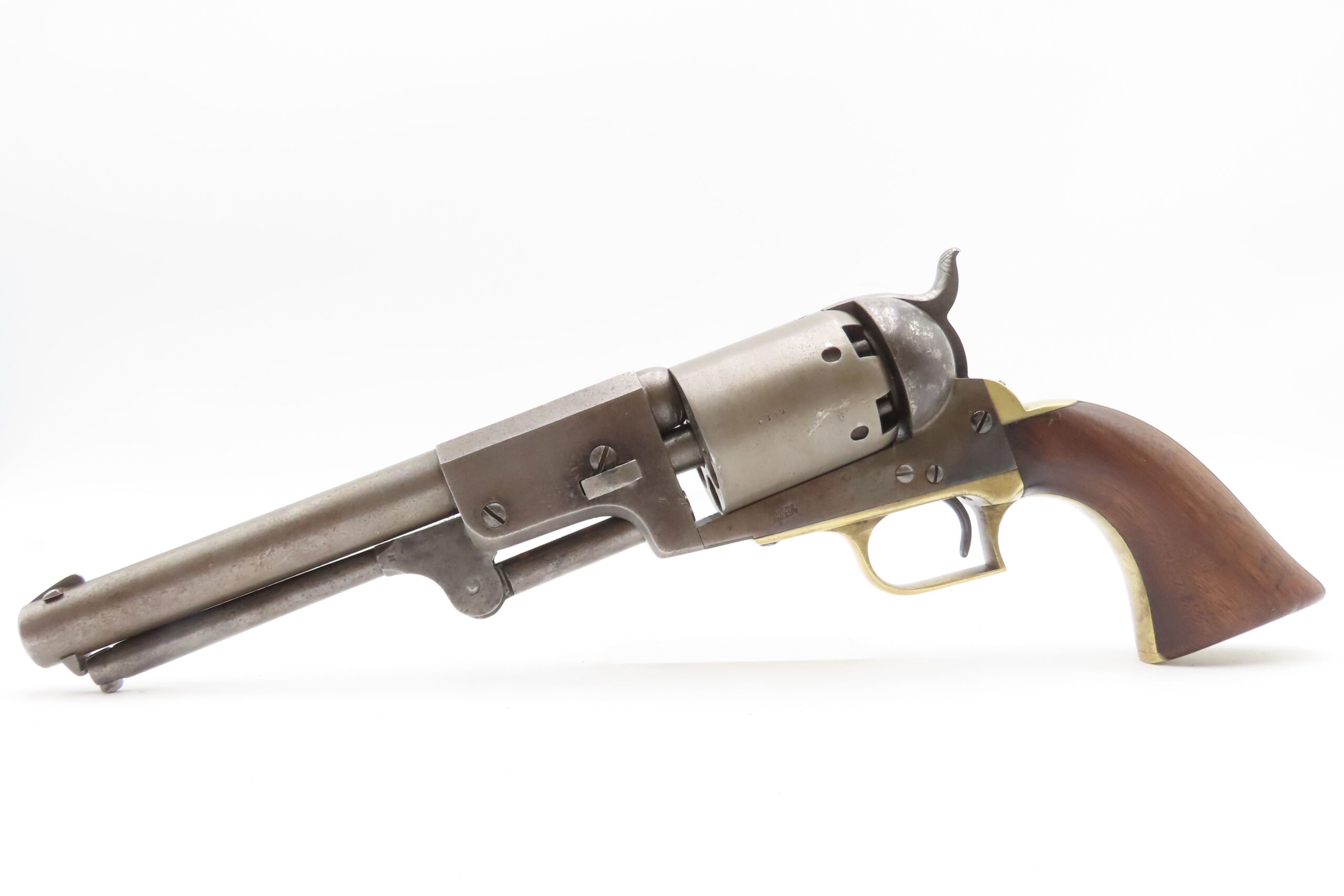 1849 mfr. U.S. COLT 1st Model DRAGOON .44 Percussion Revolver CIVIL WAR Era Colt’s RARE and DESIRABLE Pistol w/CYLINDER SCENE - Image 16