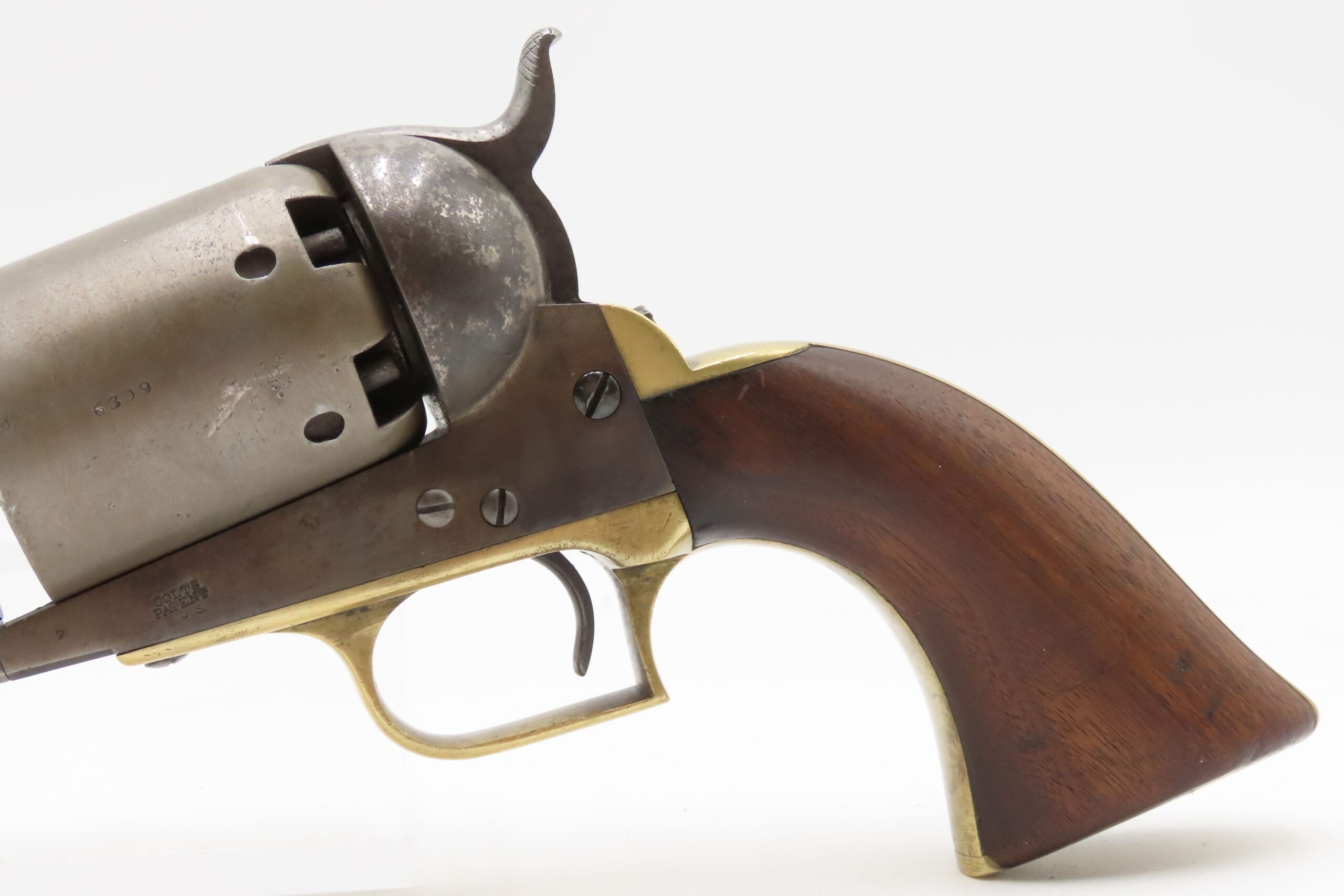 1849 mfr. U.S. COLT 1st Model DRAGOON .44 Percussion Revolver CIVIL WAR Era Colt’s RARE and DESIRABLE Pistol w/CYLINDER SCENE - Image 18