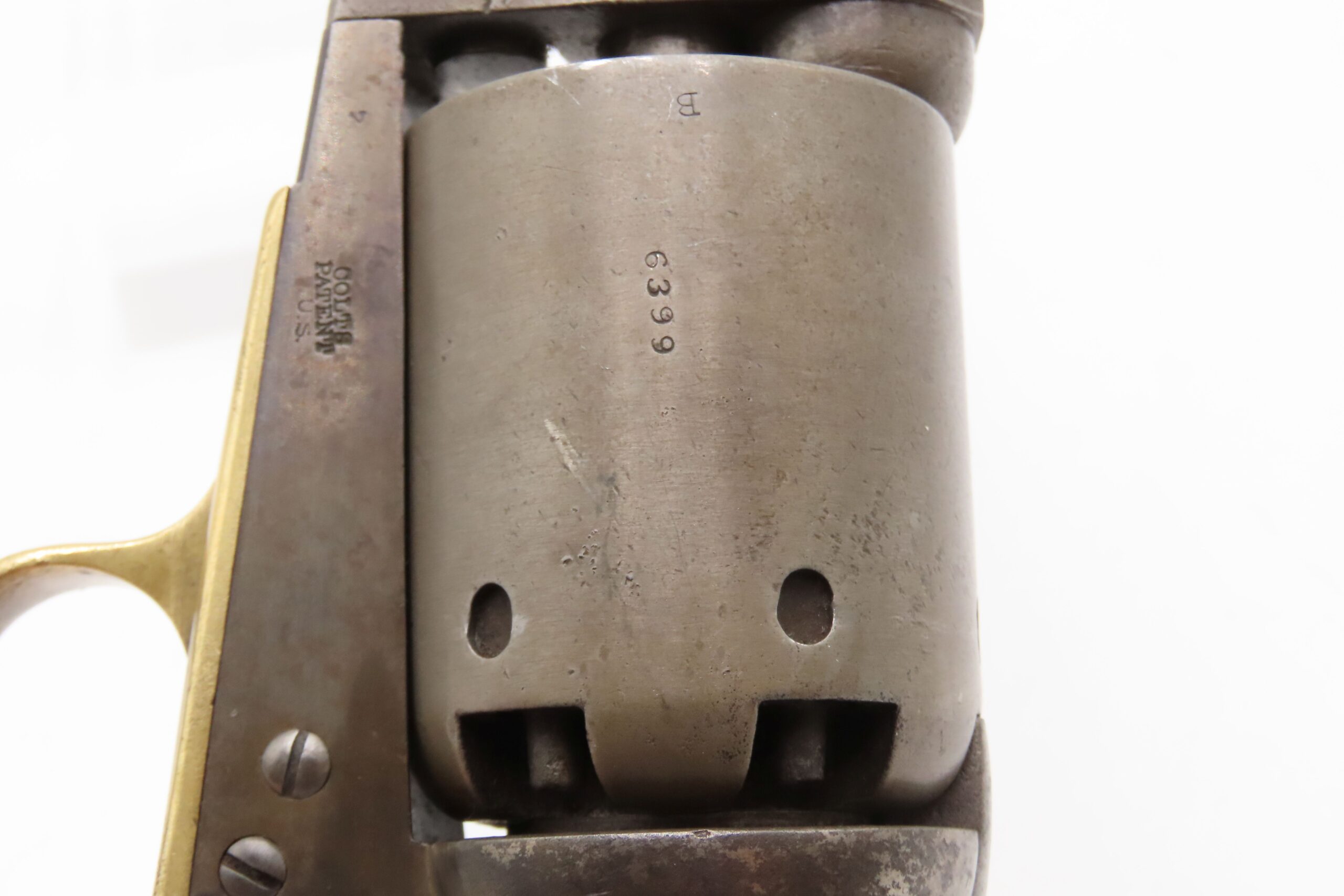 1849 mfr. U.S. COLT 1st Model DRAGOON .44 Percussion Revolver CIVIL WAR Era Colt’s RARE and DESIRABLE Pistol w/CYLINDER SCENE - Image 19