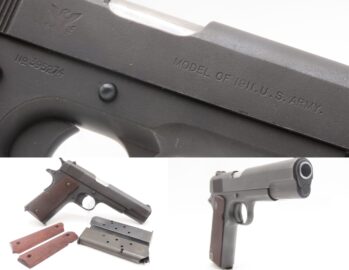WORLD WAR I Era U.S. SPRINGFIELD ARMORY/COLT M1911 .45 Semi-Auto Pistol C&R WW I 1918 Mfr. Government Model w/ 3 MAGS
