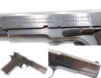 ICONIC 1914 mfr. WORLD WAR I Era U.S. COLT M1911 .45 Semi-Auto Pistol C&R   WW I Era Model 1911 .45 ACP GOVERNMENT Model