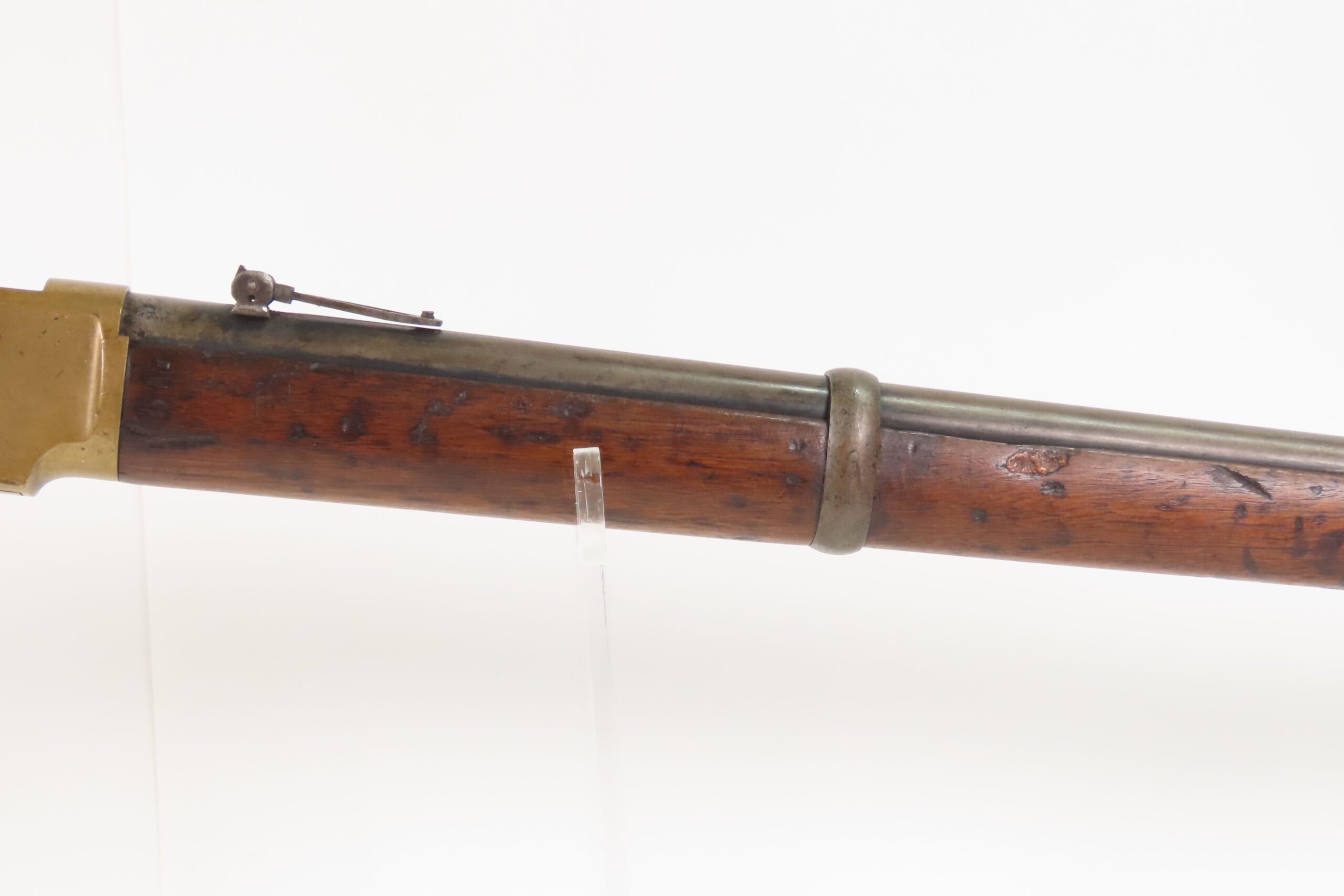1870 mfr. Winchester Model 1866 MUSKET Variant Rifle .44 HENRY RF YELLOWBOY Scarcest Variant with Most Capacity - Image 5