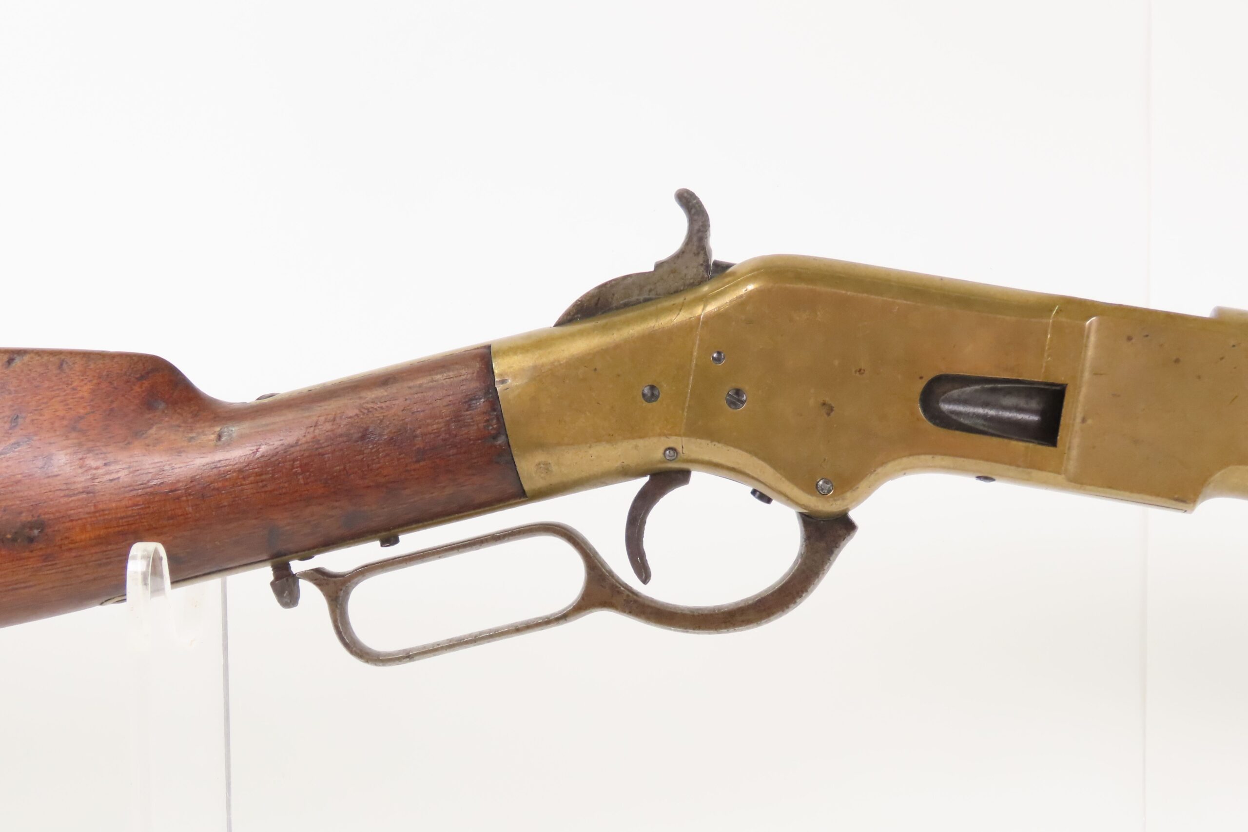 1870 mfr. Winchester Model 1866 MUSKET Variant Rifle .44 HENRY RF YELLOWBOY Scarcest Variant with Most Capacity - Image 6