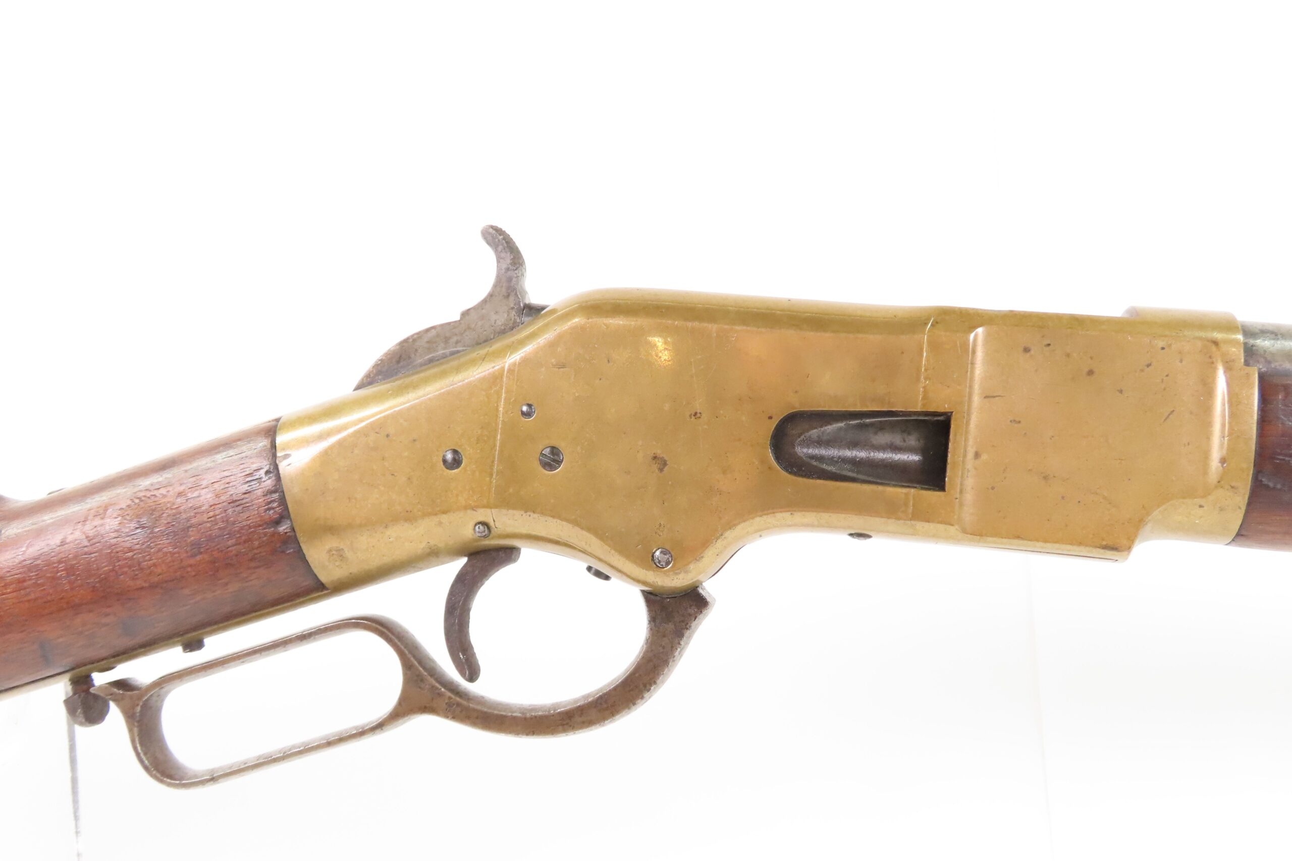 1870 mfr. Winchester Model 1866 MUSKET Variant Rifle .44 HENRY RF YELLOWBOY Scarcest Variant with Most Capacity - Image 8