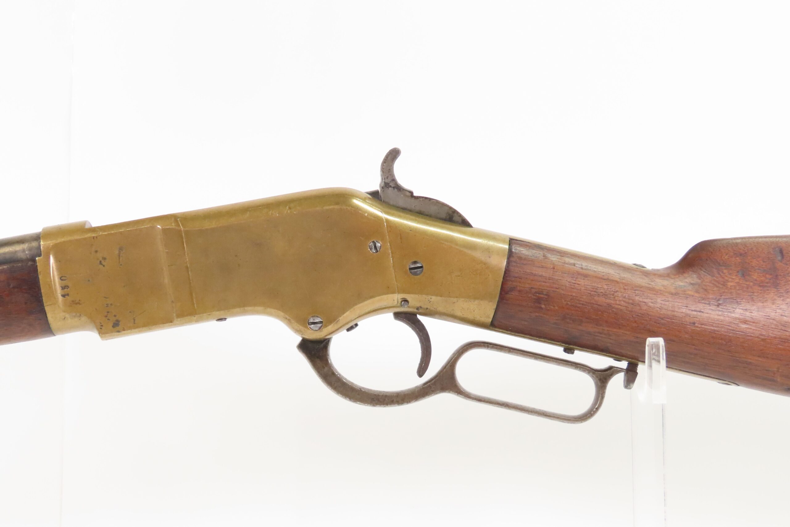 1870 mfr. Winchester Model 1866 MUSKET Variant Rifle .44 HENRY RF YELLOWBOY Scarcest Variant with Most Capacity - Image 21