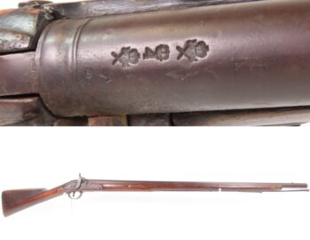 “TOWER & CROWN/GR” Antique BROWN BESS Pattern PERCUSSION CONVERSION Musket Napoleonic Wars Musket/Possible CONFEDERATE IMPORT