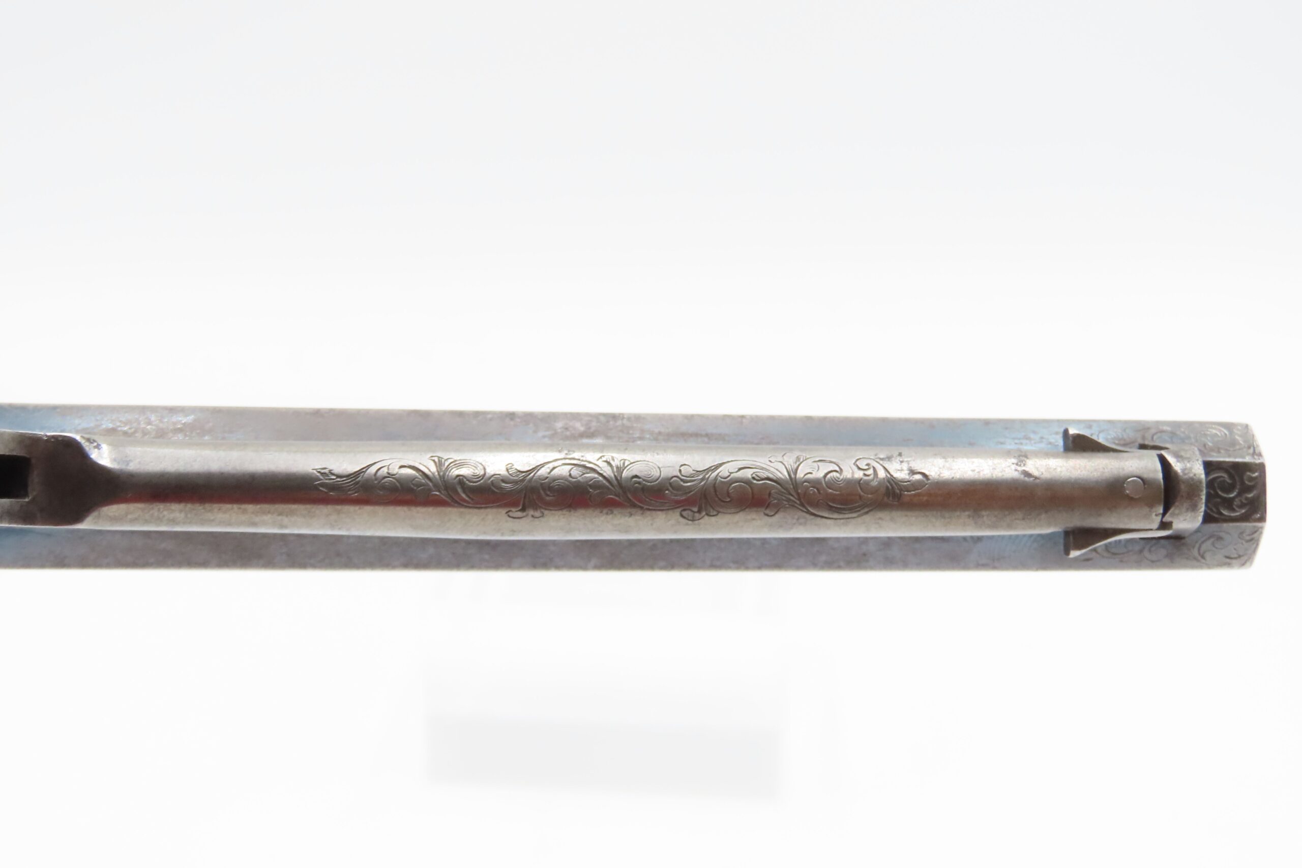 LONDON COLT M1851 NAVY Revolver CASED & FACTORY ENGRAVED Percussion Antique Made in England with English Engraving - Image 8