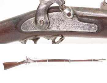 1863 Dated CIVIL WAR Antique U.S. SAVAGE M1861 “EVERYMAN’S” Rifle-Musket PERCUSSION Mid-Civil War U.S. Contract Musket