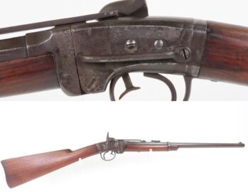 Antique CIVIL WAR Mass Arms POULTNEY & TRIMBLE Smith Patent CAVALRY Carbine Extensively Used by Many Cavalry Units During War