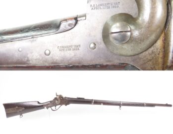 1 of 6,140; CIVIL WAR Antique U.S. SHARPS “NEW MODEL” 1863 Percussion RIFLE RARE; Manufactured Between 1863-1865