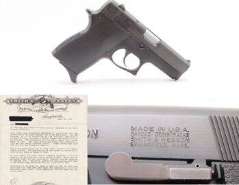 S&W Factory Lettered LOW SERIAL SMITH & WESSON M469 9mm Pistol Made in 1984 EARLY Compact 3-1/2” LNIB