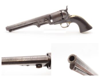 CIVIL WAR|WILD WEST Antique COLT M1851 NAVY Percussion Revolver GUNFIGHTER  Illinois Unit Marked